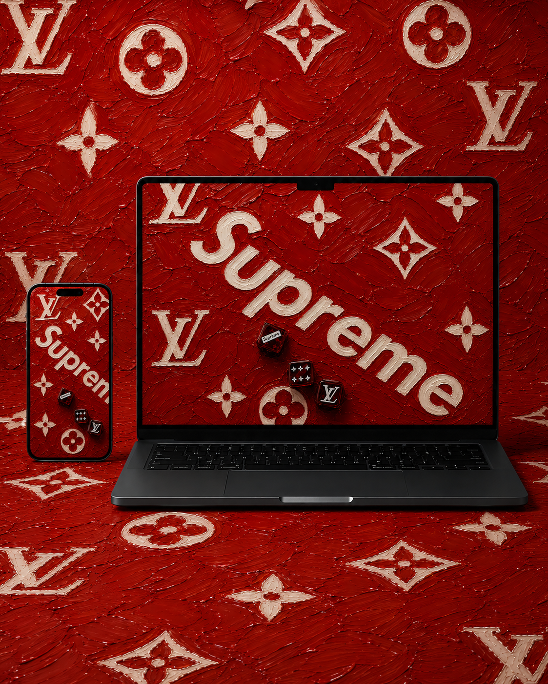 Supreme — 8-Piece Wallpaper Collection