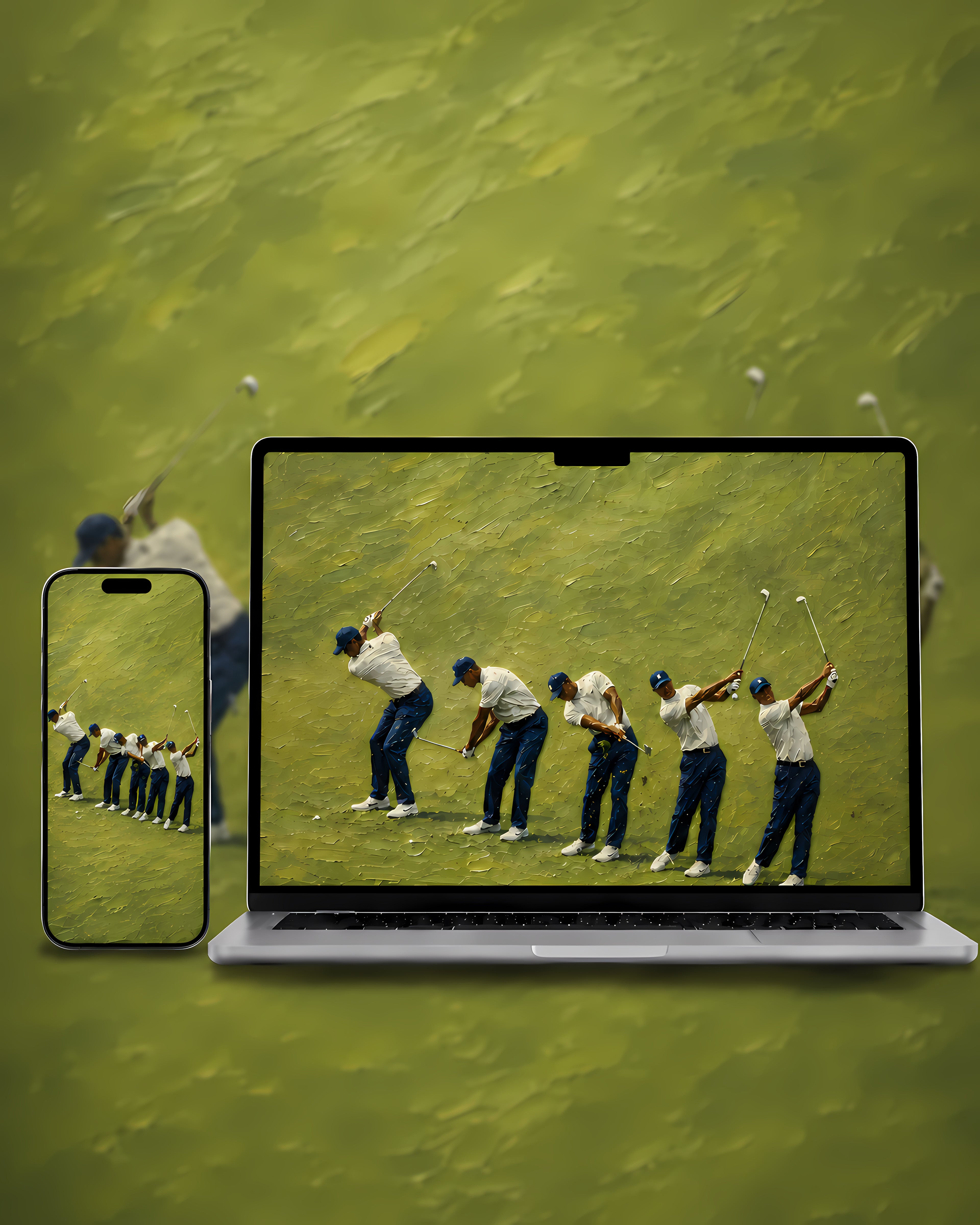 The Golf Club — 5-Piece Wallpaper Collection