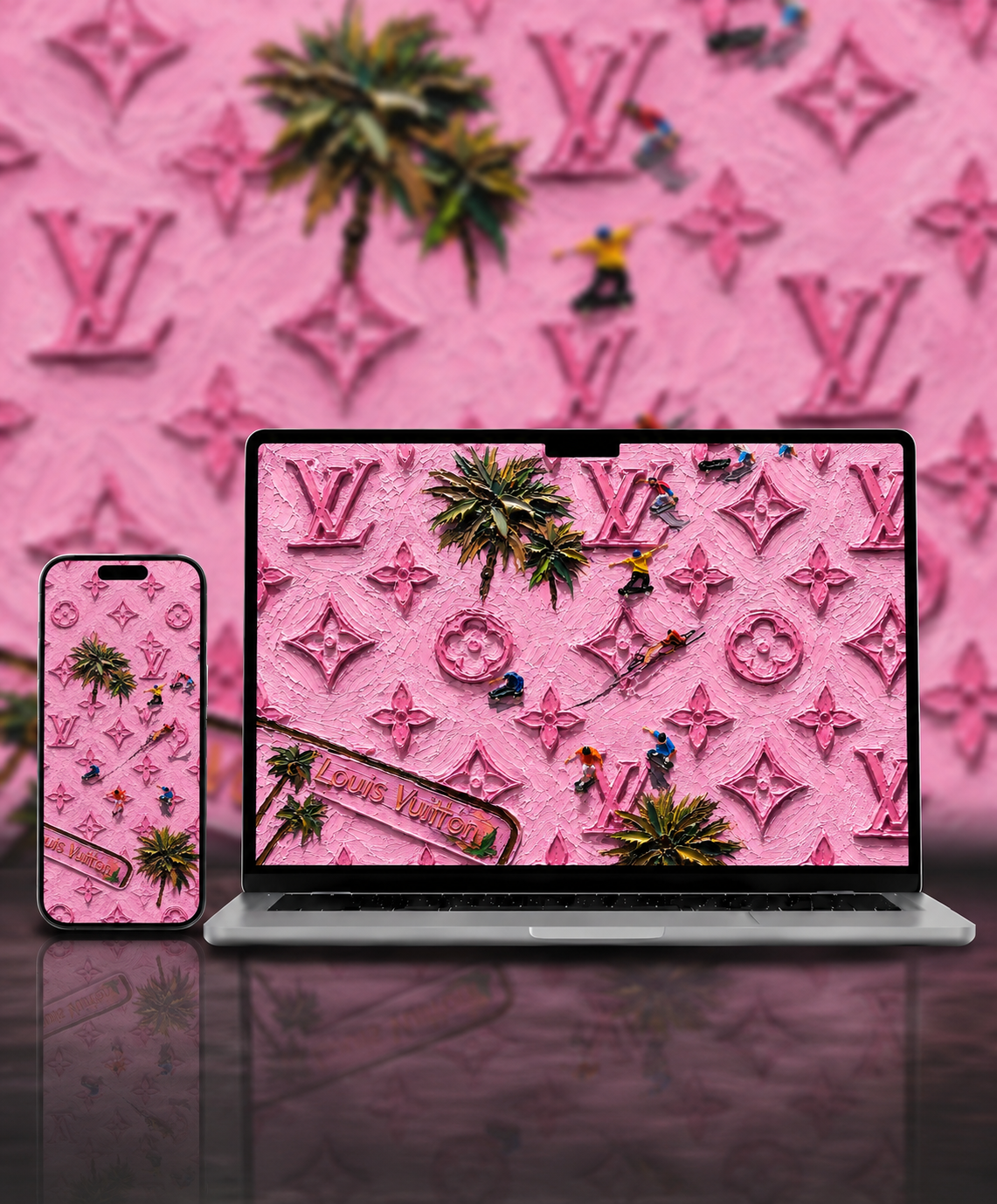 Luxury in Motion — 6-Piece Wallpaper Collection