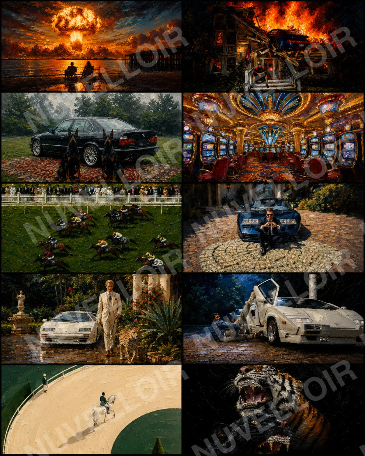 After Hours 10-piece wallpaper collection preview