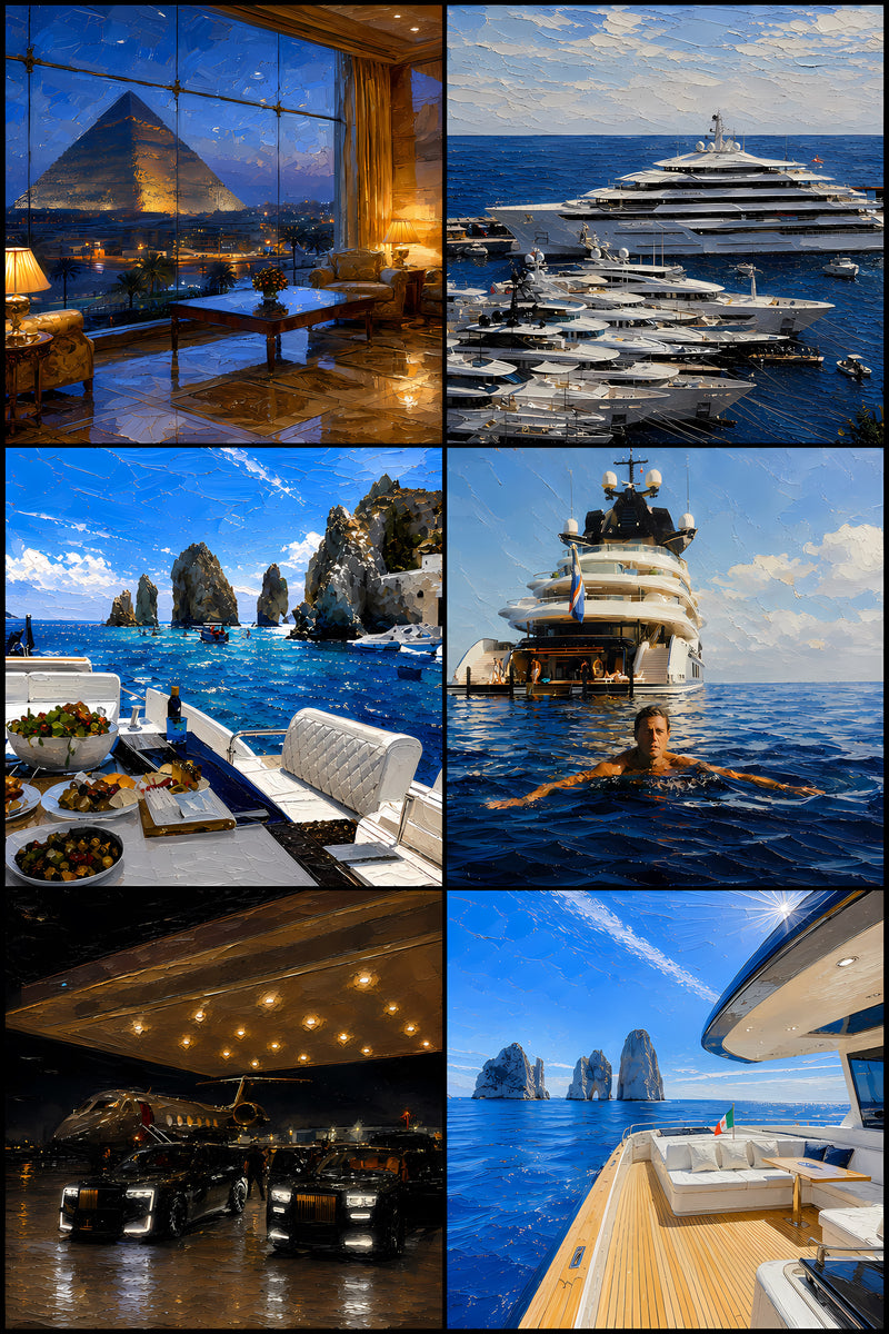 Mediterranean Luxury — 6 Wallpapers