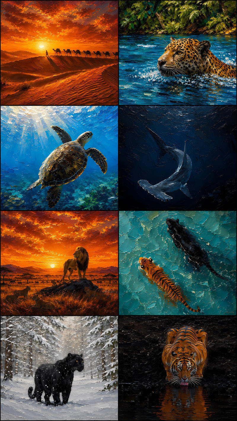 Untamed Earth — 8 Wallpapers