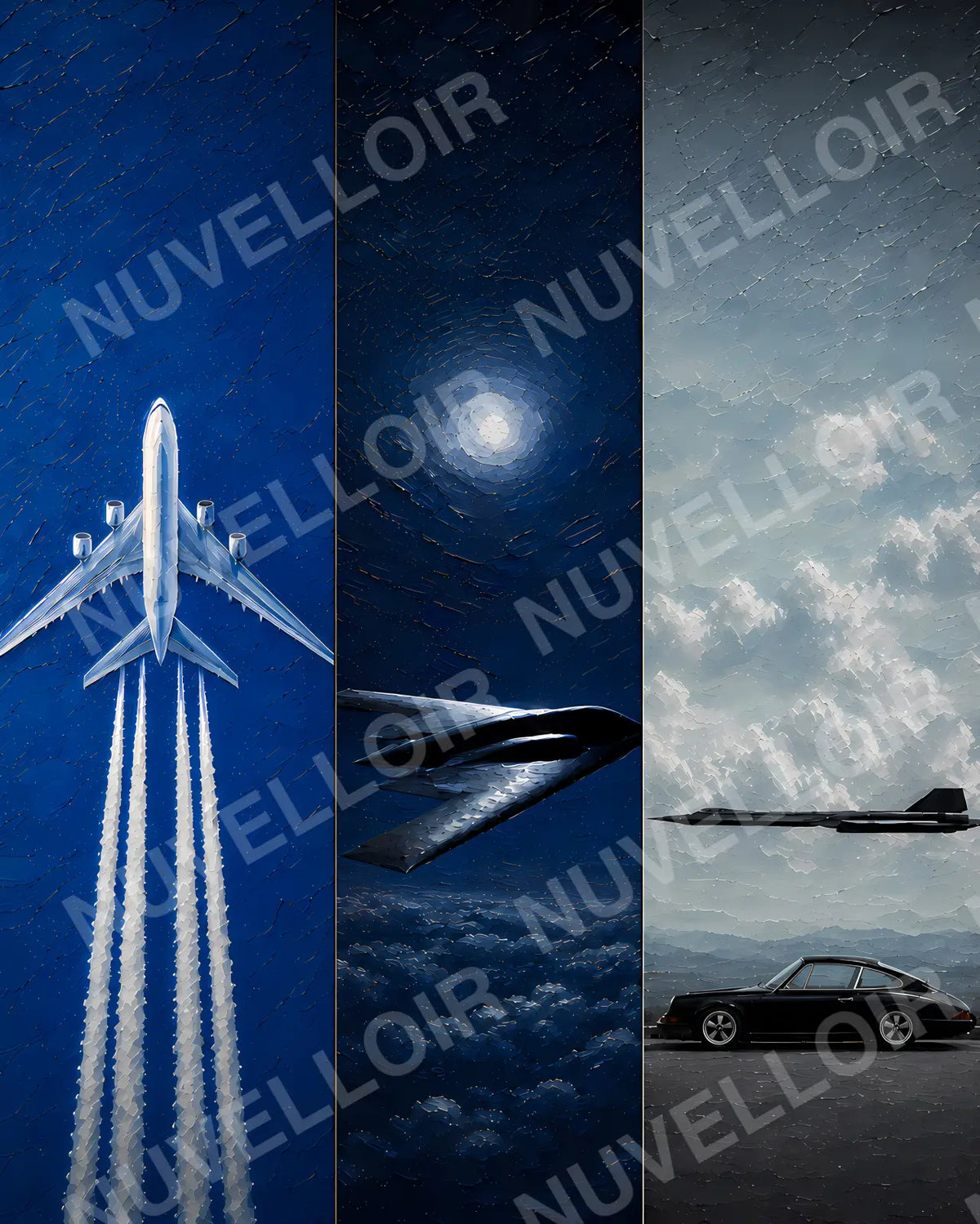 Flight 3-piece wallpaper collection preview