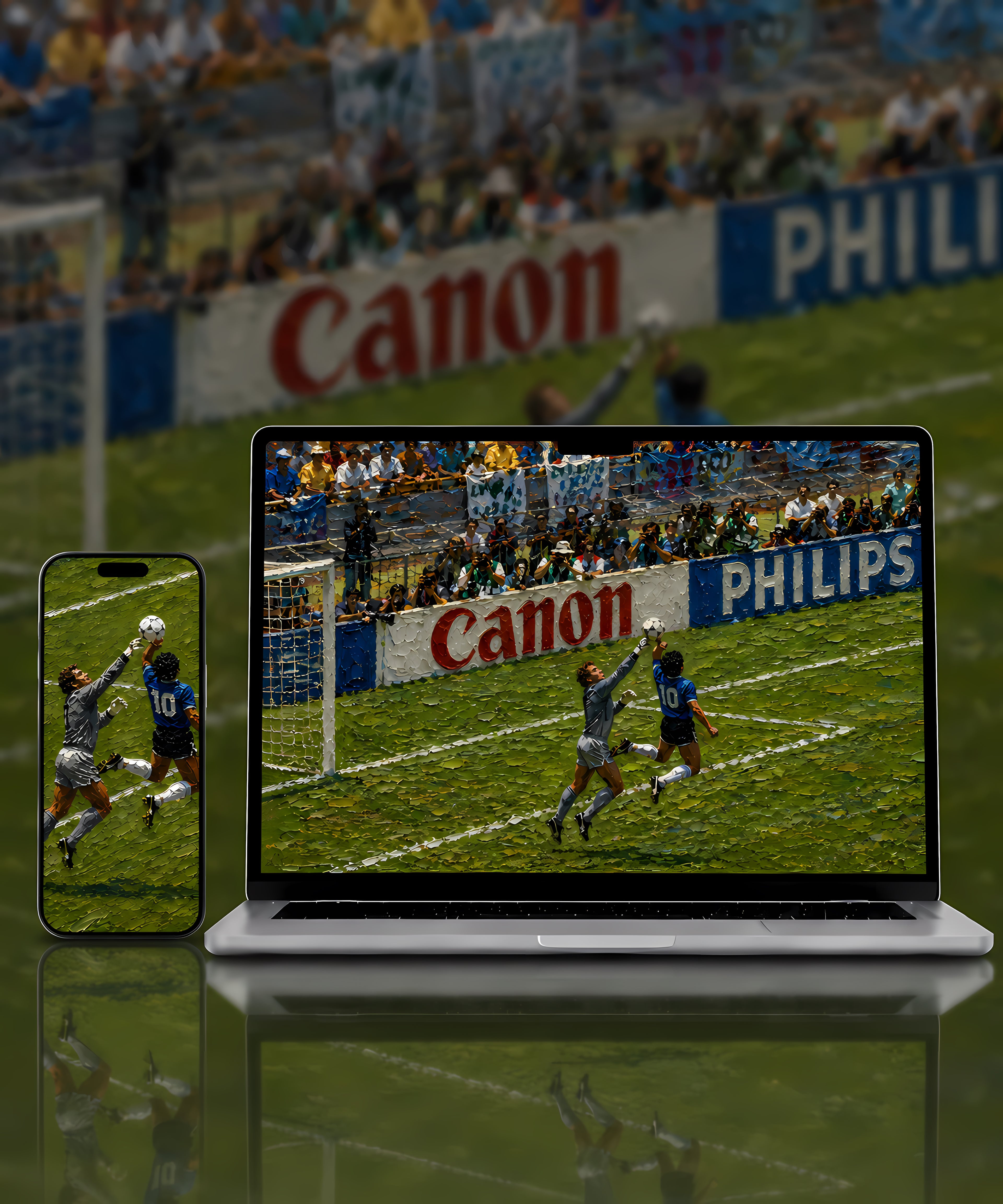 Legends of Sport — 8-Piece Wallpaper Collection