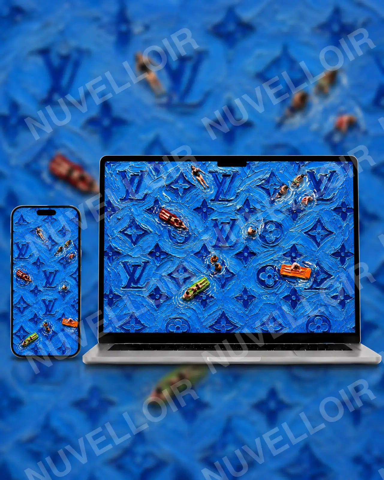 Louis Vuitton wallpaper bundle for phone and desktop