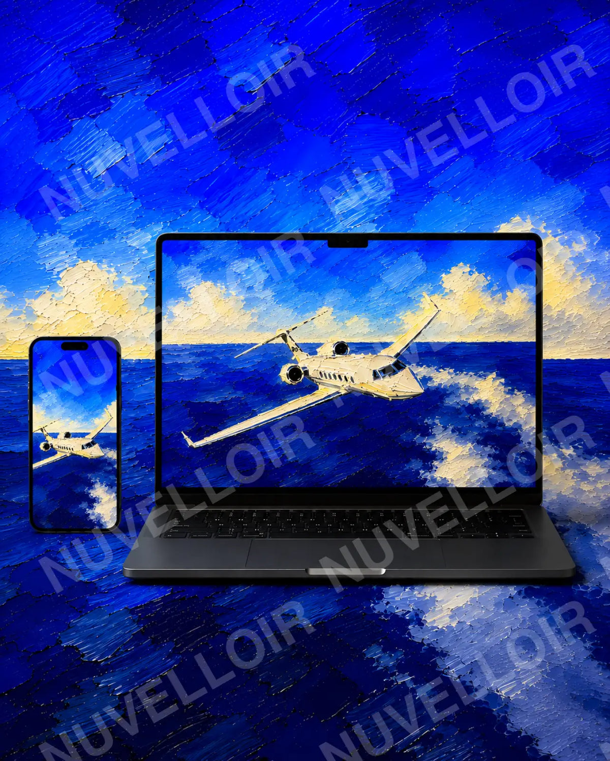 The Blue Society, 6-Piece Wallpaper Collection - Bundle