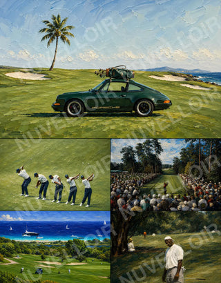 The Golf Club — 5-Piece Wallpaper Collection