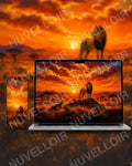 Untamed Earth wallpaper displayed on phone and desktop